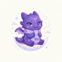 霜叡の叡龍（Glacier-Oracle Lorekeeper）- 氷 + 天 + 嵐、深慮・洞察力