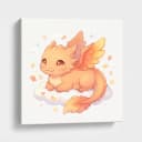 陽炎の幻龍（Ember-Muse Mystic）- 炎 + 天 + 月、自由・神秘的